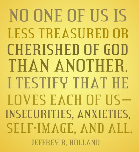 Elder Holland quote love of god